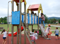 Tempo de xogo libre na Escola de verán