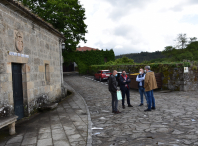 Imaxe da visita ao lugar da Ponte Maceira