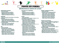 Folleto das Escolas Deportivas