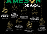 Cartel do programa Ameson de Nadal