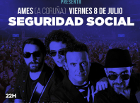 Seguridad Social abre o ciclo de concertos “Los40 Classic Locos por Galicia”, este venres 8 no Milladoiro