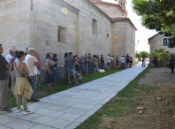 O Concello de Ames homenaxeou aos “Homiños de Boimorto” cun acto celebrado en Ortoño