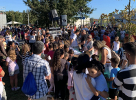 Esta actividade realizouse o venres 9 de setembro no Milladoiro, onde participaron un gran número de nenos e nenas