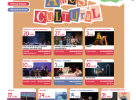 Cartel coa programación do Ames Cultural 2023