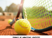 Cartaz do minitorneo "Tenis na rúa"