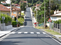 Obras de mellora da seguridade viaria en Quistiláns, Bugallido