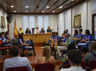 O Concello de Ames realízalle unha recepción institucional ao FC Meigas que logrou o ascenso á segunda división nacional