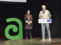 Imaxe do acto de clausura do programa de inserción laboral Ames Emprega e Integra