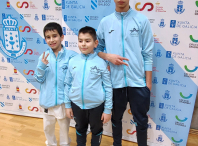 A escola de karate Dokkodo logra cinco medallas na segunda xornada da Liga galega de karate