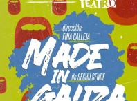 Cartaz da obra "Made in Galiza"