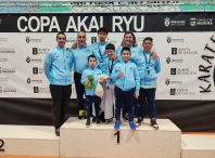 A escola Dokkodo logra nove medallas na XII Copa AkaiRyu