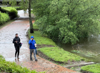  A contorna do paseo fluvial de Bertamiráns acolleu a III Carreira de Orientación do Concello de Ames