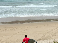 O amesán Guillermo Carracedo revalida o campionato de España de Paddle Surf