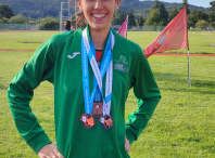 María Villaverde logrou tres medallas