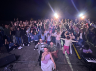 As “Noites en Vela” da Ponte Maceira volven iluminar o límite municipal entre Ames e Negreira