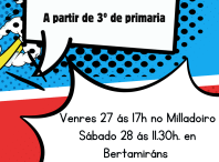 As bibliotecas de Ames presentan a súa programación para o público infantil do último trimestre