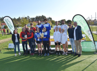 A Sociedade Ximnástica Pontevedra gaña o Campionato da Xunta de Galicia de campo a través absoluto por remudas mixto