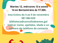 As bibliotecas municipais reciben o mes de novembro cunha nova sesión de contacontos