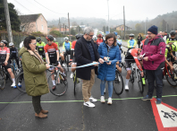 Arredor de 80 ciclistas participaron na XVII edición da Carreira do Pavo