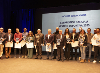 O Concello de Ames é galardoado pola súa xestión pública do deporte nos XV Premios Galicia á Xestión Deportiva