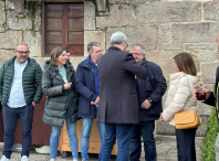 Homenaxeados tres traballadores municipais: Emilia Vieites Brea, Jorge García Pampín e Santiago Eirís Pombo