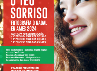 Cartel do concurso de fotografía "Ilumina o teu sorriso"