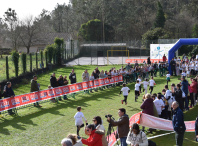 O CEIP de Barouta celebrou este xoves a súa carreira solidaria “Móvome pola paz” 