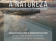 Álvaro Lamas inaugura na Casa da Cultura do Milladoiro a exposición “Capturando a natureza”