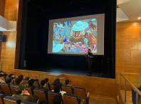 O fotoxornalista e activista, Alejandro Zapico, presenta o documental “No habrá paz sin las mujeres” no IES do Milladoiro