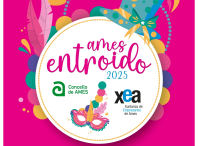 Cartel do Entroido en Ames 2025