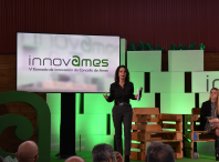 A xornada de innovación “InnovAmes” tivo como eixo central a sostibilidade no eido empresarial e invitará a outros concellos da contorna a participar en próximas edicións  