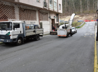 Comezan as obras de pavimentación das rúas Pardiñeiros, Seidón e Panasqueira do Milladoiro nas que se van investir preto de 100.000 euros