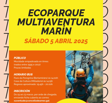 O programa Trouleando organiza unha xornada no Ecoparque de Marín no mes de abril para a mocidade amesá 