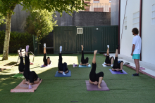 Comezan no Milladoiro e Bertamiráns as actividades deportivas e terapéuticas de verán