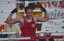 A amesá Verónica Fernández proclámase campioa de España de Boxeo Elite