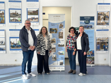 A Casa da Cultura de Bertamiráns acolle unha exposición sobre a diabetes da man de ANEDIA