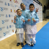 A escola de karate Dokkodo logra catro medallas na primeira xornada da liga galega